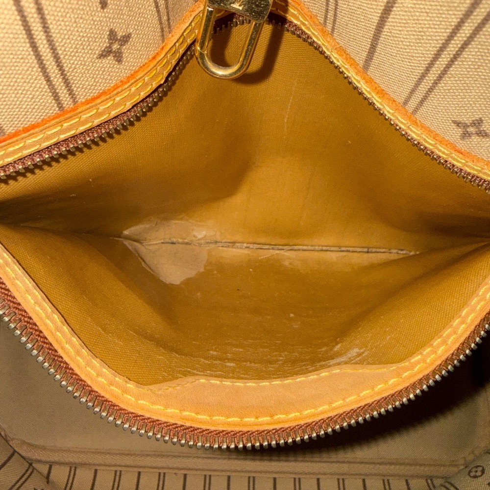 2008 Louis Vuitton Neverfull M/M Monogram Leather Trim Tote Shoulder Bag AR0068 - Picture 12 of 12
